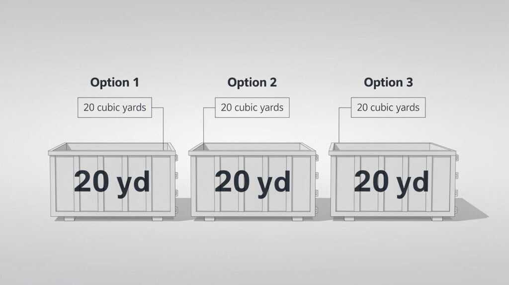 20 Yard Dumpster Options: Your Quick Guide to Capacity