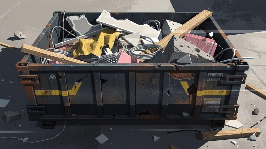 Construction Debris Dumpster: Manage Renovation Waste with Ease