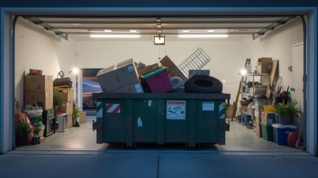 Garage Cleanup Dumpster: Declutter Your Space Efficiently