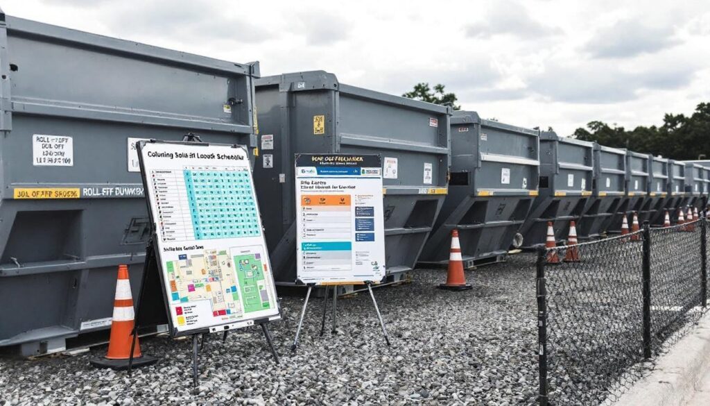 Multiple Jobsite Dumpsters: How to Manage Several Loadouts
