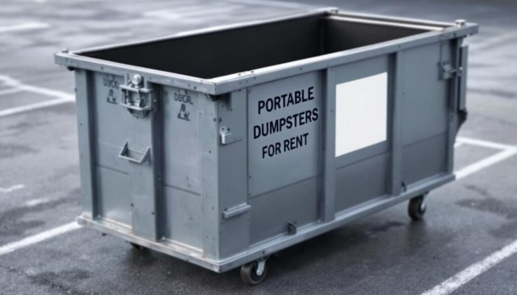 Portable Dumpsters for Rent Near You